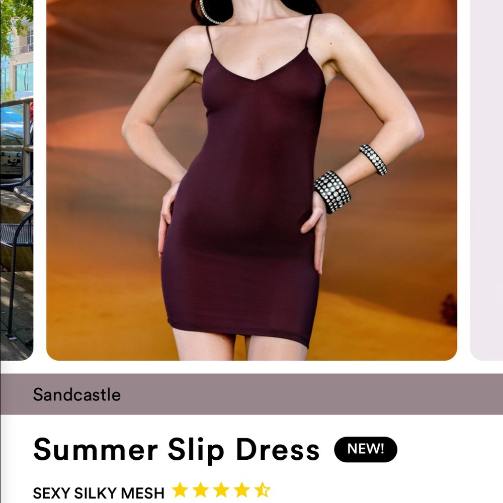 Summer slip dress